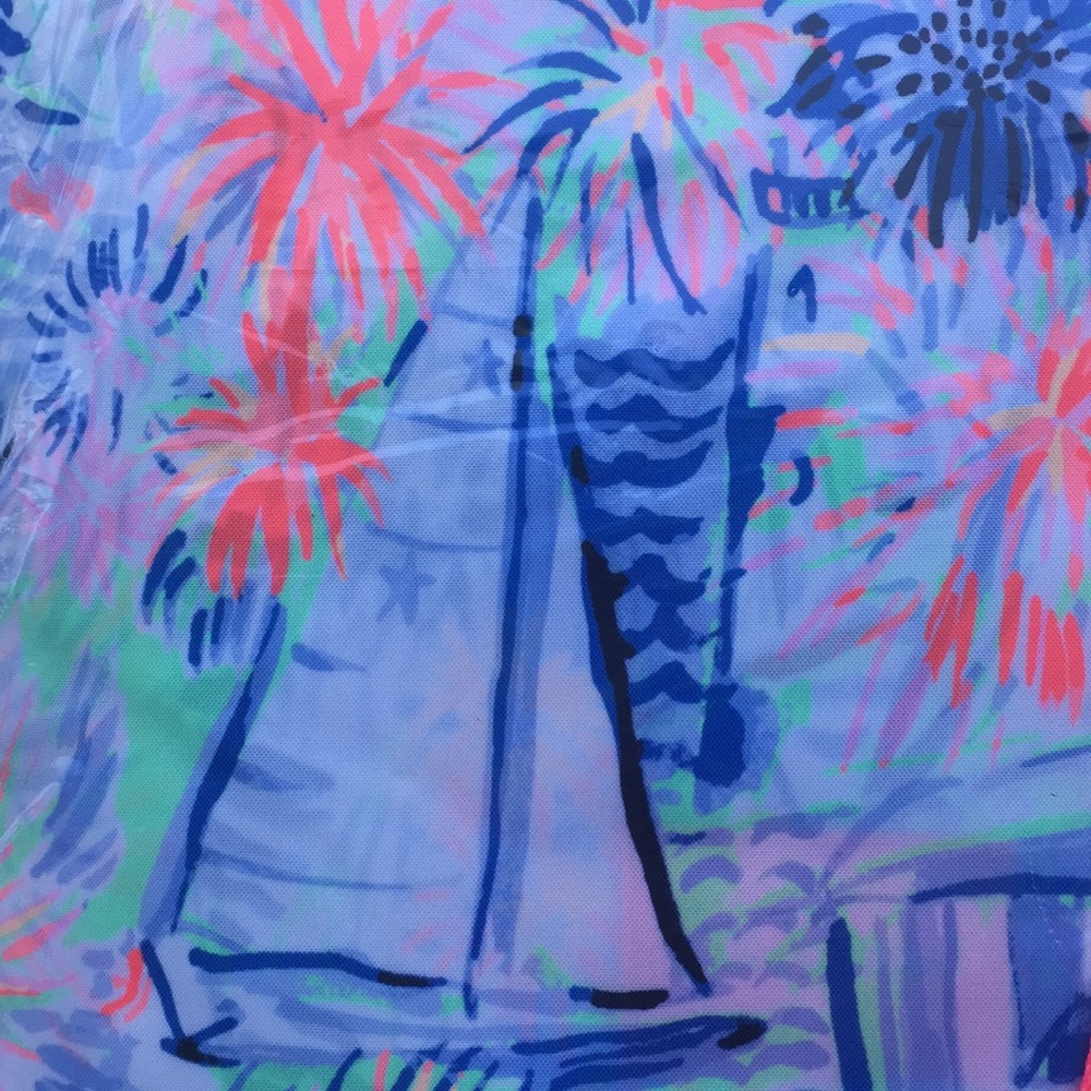 Lilly Pulitzer packable 🏖 Beach Mat 🏝NWT crewblu